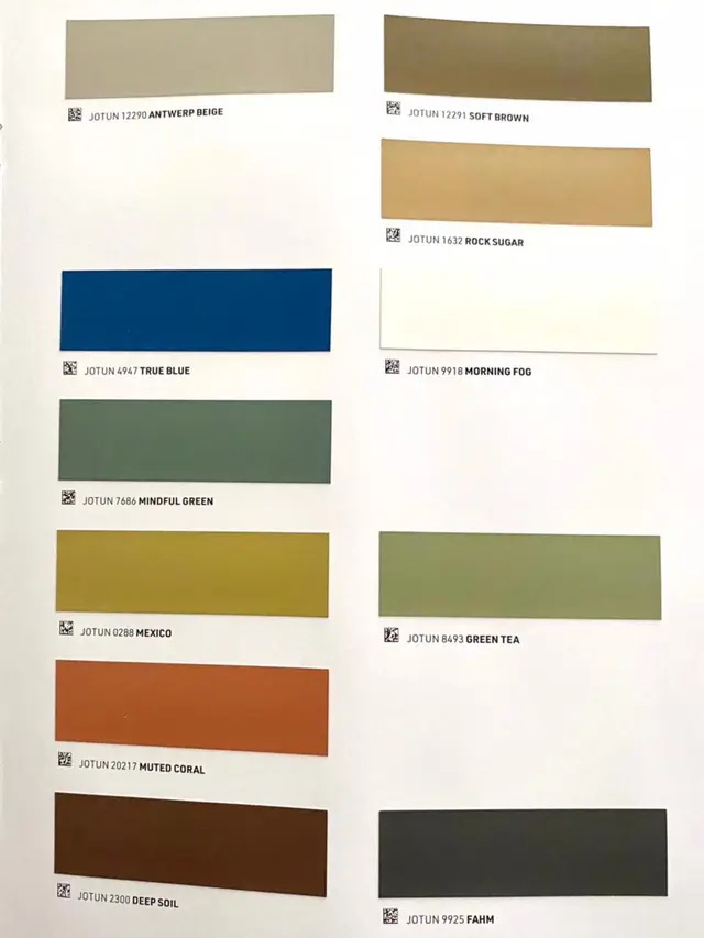 10 Warna Baru dalam Canvas Jotun Global Colour Collection