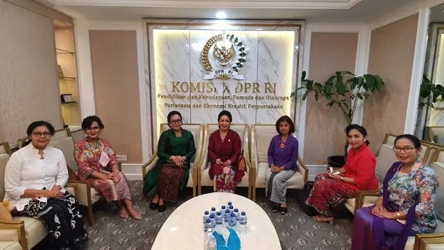 Komisi X DPR RI tegaskan dukung kebaya diajukan ke UNESCO sebagai single nomination. (Dok: DPR RI Liputan6.com dyahpamela)