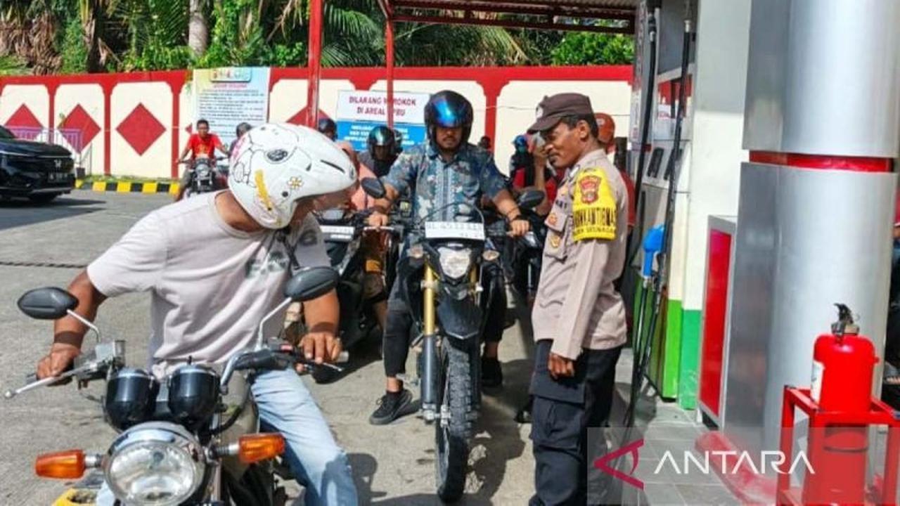 Polres Nagan Raya Imbau Warga Tidak Panic Buying BBM, Stok Dipastikan Aman