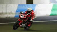 Herjun Atna Firdaus, pembalap AHRT di ajang ARRC 2024 kelas AP250. (Dokumentasi AHRT)