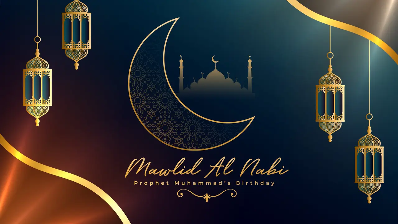Ilustrasi maulid Nabi Muhammad saw.