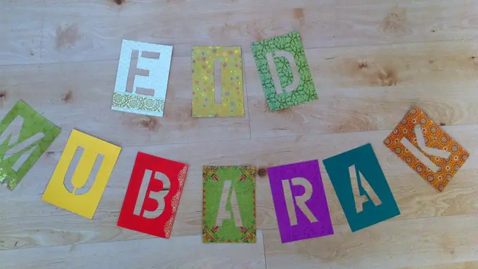 Dekorasi lebaran 2015