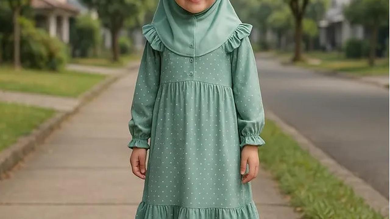Ilustrasi Model Baju Anak Perempuan