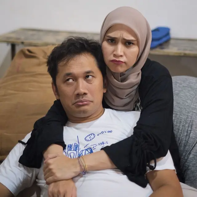 Zaskia Adya Mecca dan Hanung Bramantyo. (Foto: Instagram @zaskiadyamecca)