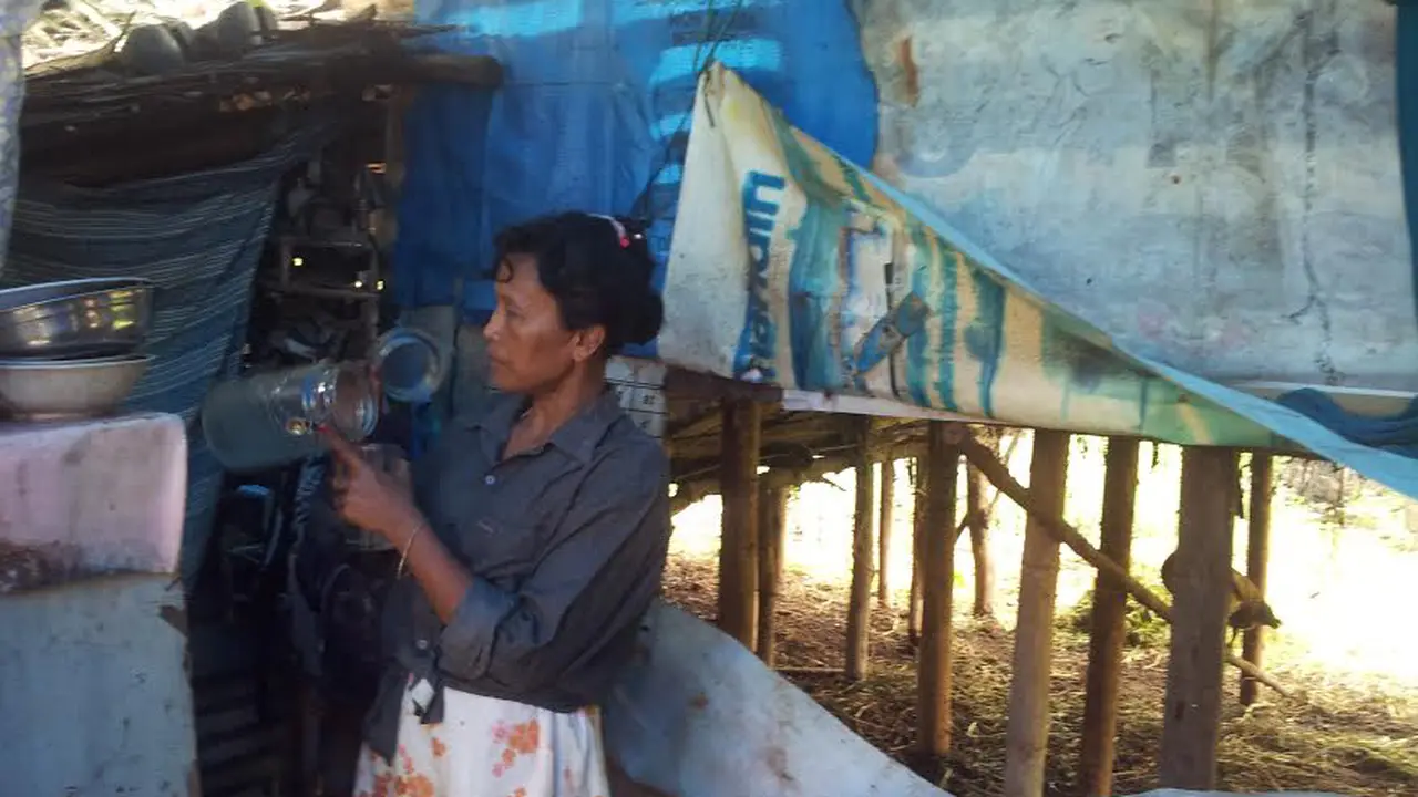 Janda di Kandang Kambing Kini Dipindah ke Rumah Kontrakan