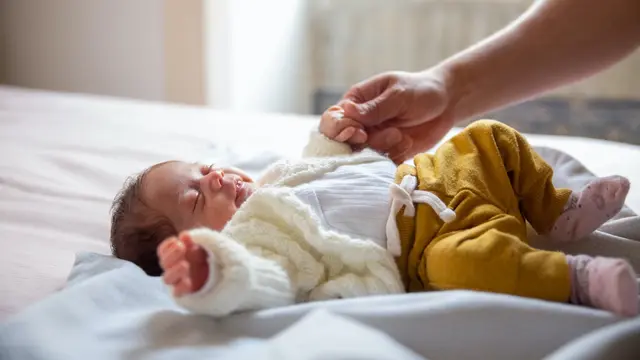 Ilustrasi bayi laki-laki