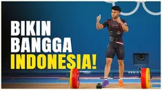 Berita video ragam reaksi netizen Indonesia setelah atlet angkat besi Indonesia, Rizki Juniansyah, berhasil meraih medali emas di Olimpiade 2024.