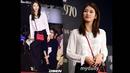 Personel girl band Miss A, Suzy dengan gaya fesyen-nya yang manis terlihat menghadiri premier film Lee Min Ho, Gangnam Blues di Seoul Megabox, Selasa (20/1/2015) malam. (dramafever.com)