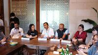 Koordinator Bidang Perumusan Perundang Undangan dan Pelayanan Hukum Badan Pengawas Perdagangan Berjangka Komoditi (Bappebti), Yovian Andri dalam acara Zipmex Editorial Roundtable, Rabu (8/2/2023).