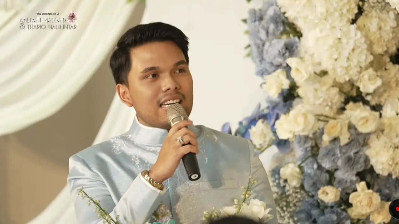 Lamaran Aaliyah Massaid dan Thariq Halilinar