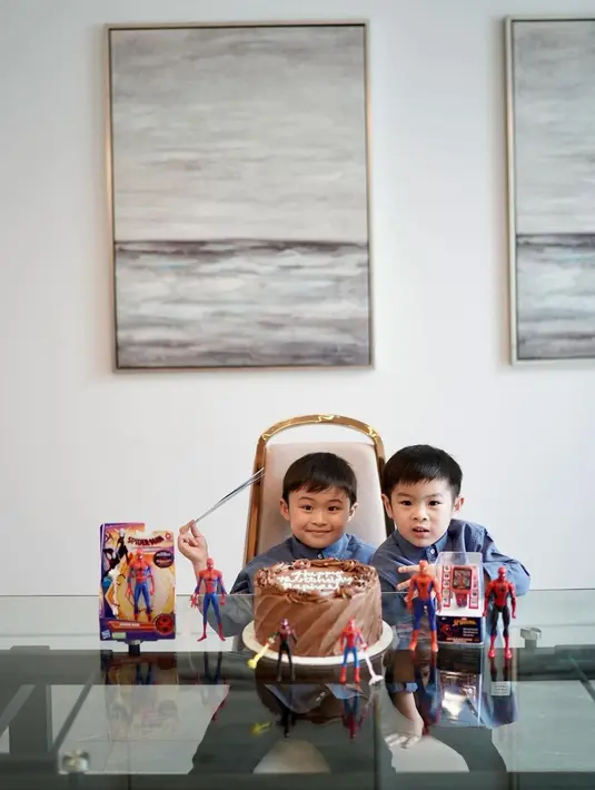 Perayaan ulang tahun Raphael Moeis, anak Sandra Dewi dan Harvey Moeis. [Foto: Instagram/sandradewi88]