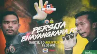 Shopee Liga 1 - Persija Jakarta Vs Bhayangkara FC - Head to Head Kiper (Bola.com/Adreanus Titus/Faris Kholid)