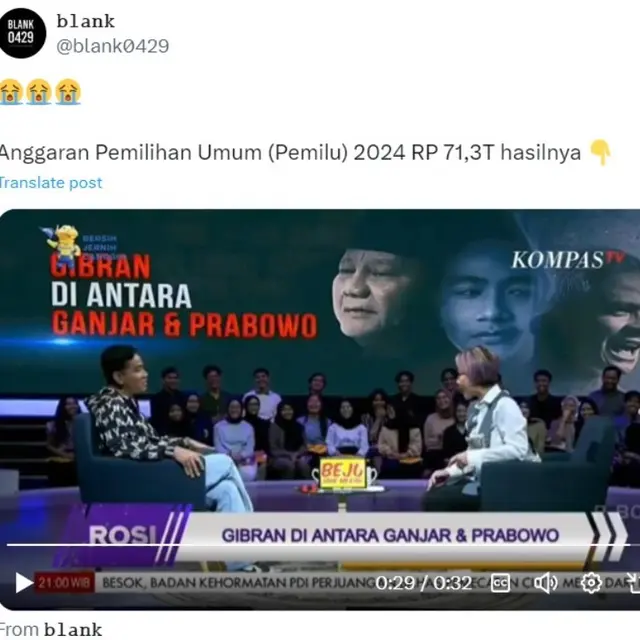 Beredar Video Lama Rosiana Silalahi Geregetan Wawancara Gibran Rakabuming, Diminta Ajukan Pertanyaan yang Tak Ada Jawabannya