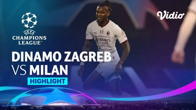 Berita video highlights laga kemenangan telak AC Milan atas Dinamo Zagreb pada matchday kelima Grup E Liga Champions 2022/2023, Rabu (26/10/2022) dinihari WIB.