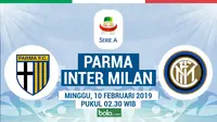 Jadwal Serie A 2018-2019 pekan ke-23, Parma vs Inter Milan. (Bola.com/Dody Iryawan)