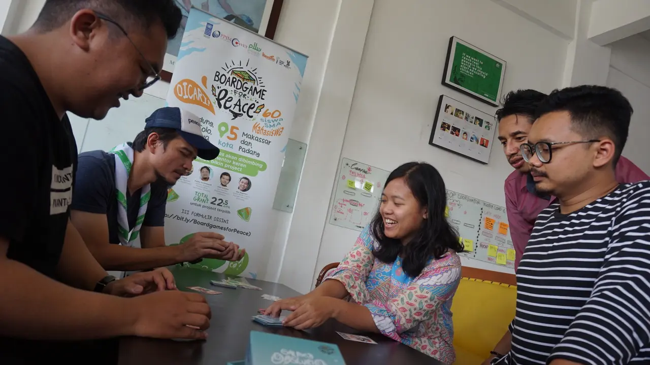 Galaxy Obscurio sebuah permainan yang digagas oleh Peace Generation