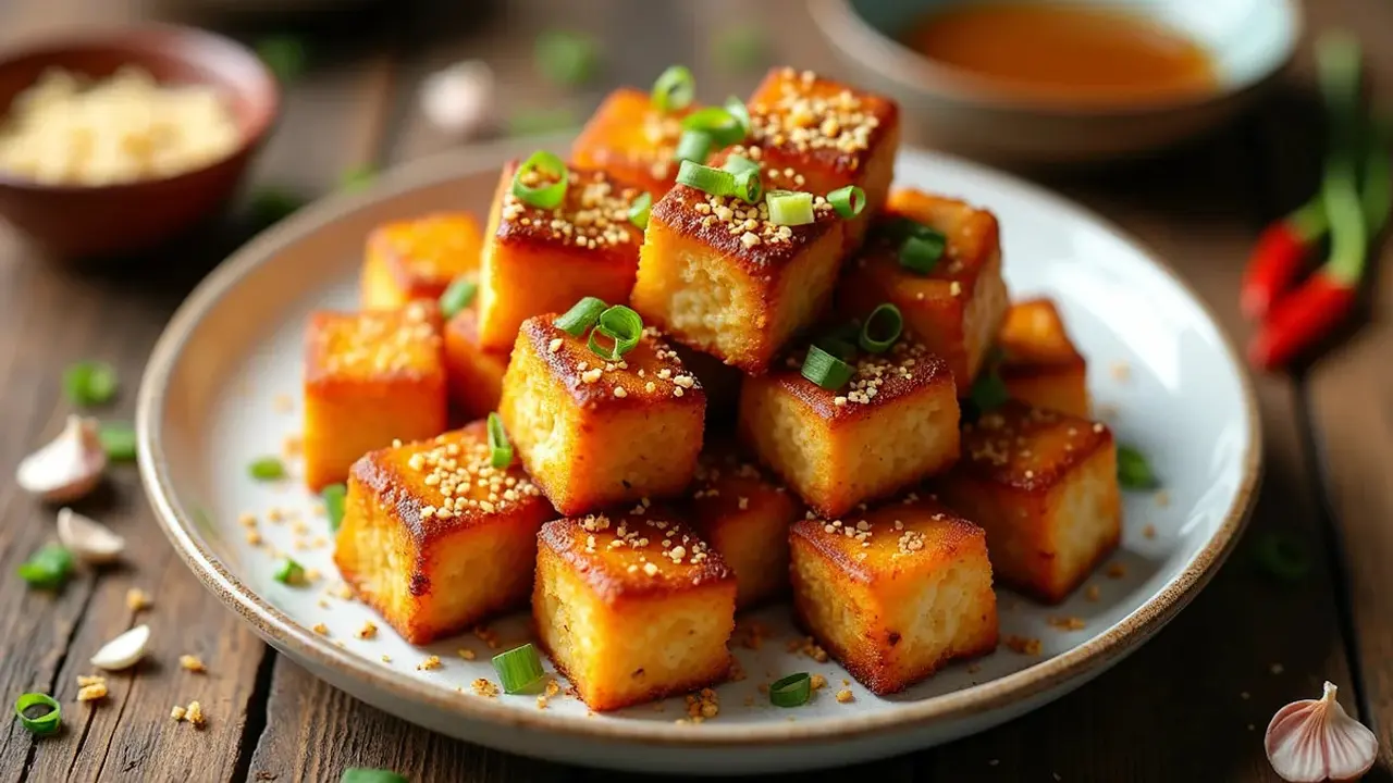 Resep Garlic Tahu
