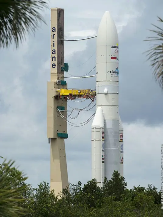 BRIsat yang menelan investasi hingga Rp 3,375 triliun akan mengorbit di titik 150,5 bujur timur, atau tepatnya di langit Papua menggantikan satelit milik Indosat, yang sudah kedaluwarsa. (Foto: BRI)