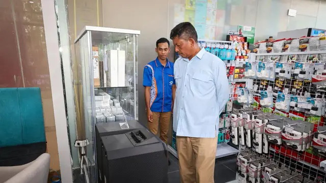Bank Artha Graha Internasional, Electronic City, dan Grooceries City resmi membuka layanan di Ibu Kota Nusantara (IKN), (Dok OIKN)