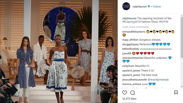 Unik, Fashion Show Tanpa Sepatu di New York Fashion Week 2018