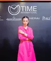 Velove Vexia tampak hadir meramaikan acara pembukaan 4 butik jam tangan dari Time International. Dengan menggunakan busana berwana fuchia dan jam tangan dari Time International, Velove tampak antusias menyambut dibukanya kembali butik  IWC Schaffhausen, Jaeger-LeCoultre, Panerai, dan Piaget.  [ Foto: dok Time International ]