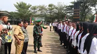 Pelatihan Dasar (Latsar) Calon Pegawai Negeri Sipil (CPNS) bagi Purna Praja IPDN Angkatan XXIX Gelombang II Tahun 2023 di Resimen Induk Kodam Jayakarta (Rindam Jaya), Jakarta, Kamis (19/10/2023). (Istimewa)