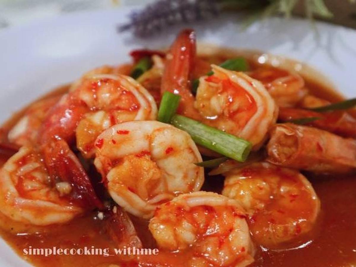 Resep Udang Saus Padang Gurih