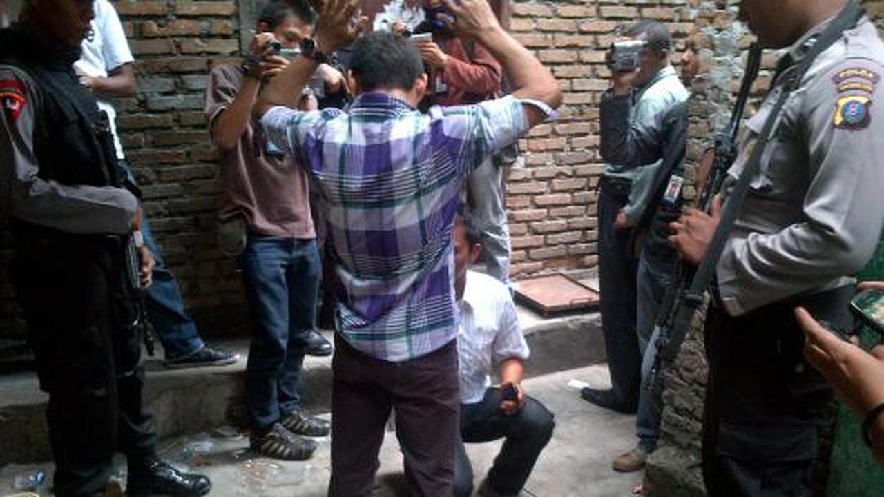 Polisi gerebek kampung narkoba