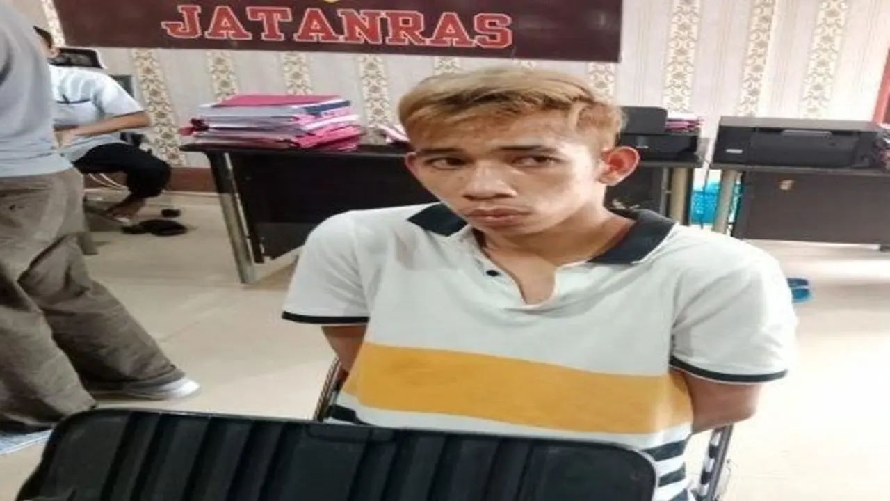 Pelaku pembobol mini market di Palembang Yoga (25). (Dokumentasi Polda Sumsel)
