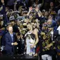 Nikola Jokic menjadi MVP NBA Finals 2023 usai membawa Denver Nuggets menjadi juara (AFP)