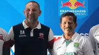 Laga Dihentikan, Pelatih Persebaya dan Madura United Sesalkan Ulah Bonek