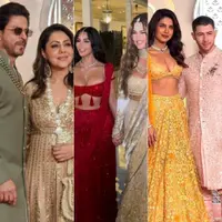 Gaya Tamu Pernikahan Fenomenal Anant Ambani dan Radhika Merchant . [Instagram]