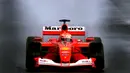 Schumacher tercatat menjadi pebalap tersukses dalam sejarah Formula 1, ia memegang rekor sebagai pebalap tercepat sekaligus pebalap yang paling banyak memenangkan seri balapan dalam satu musim. (AFP/Stephen Shaver)