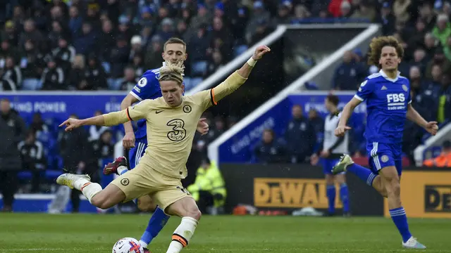 Chelsea Raih Tiga Poin di Markas Leicester City