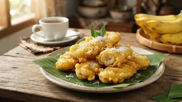 Cara Membuat Pisang Goreng Renyah
