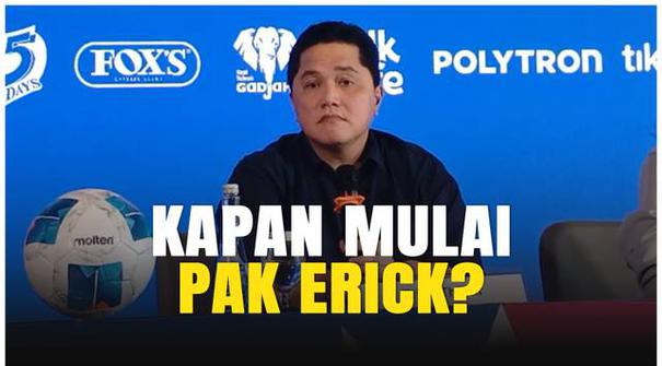 Liga 1 Putri masih belum terlihat kepastian kapan akan digelar kembali. Dalam sesi wawancara terbaru, Ketua Umum PSSI Erick Thohir akhirnya buka suara menjawab pertanyaan publik soal kelanjutan kompetisi sepak bola putri di Indonesia. Apa alasan di b...