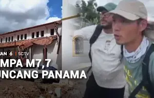 Gempa Magnitudo 7,7 Guncang Panama, Sejumlah Gedung Runtuh