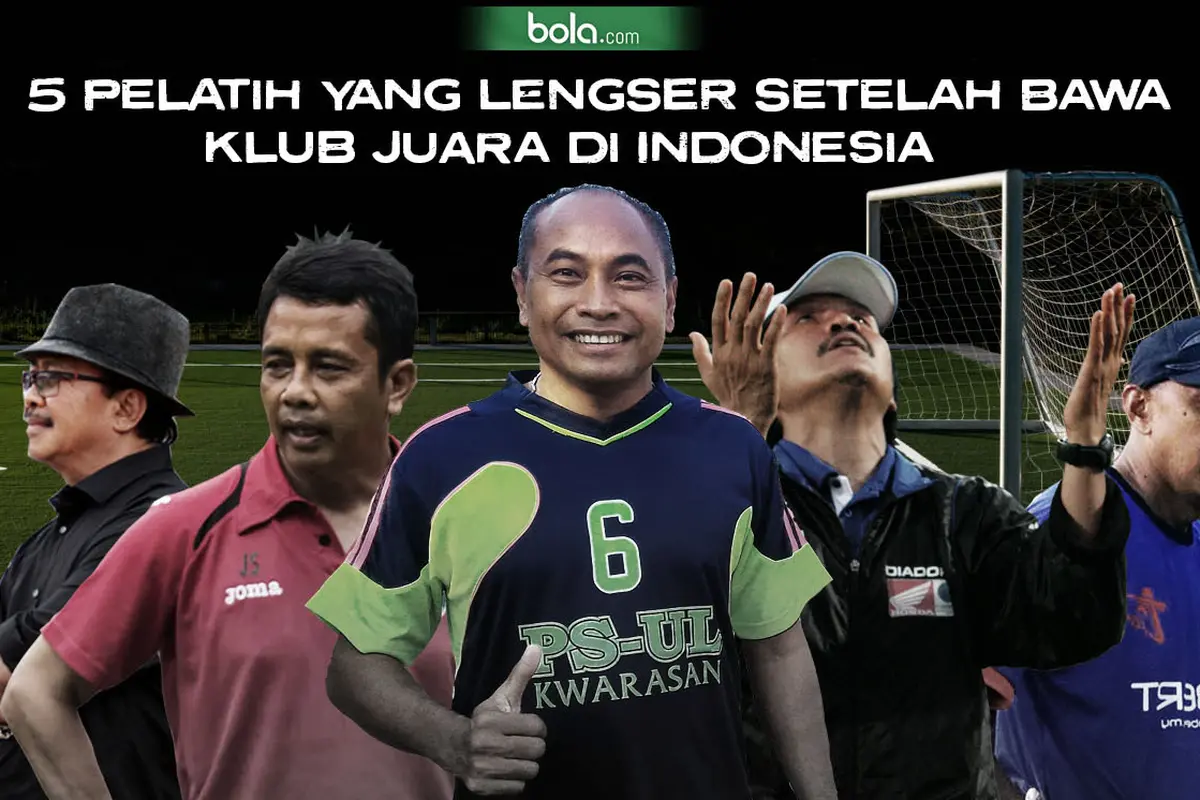 5 Pelatih yang Lengser Setelah Bawa Klub Juara di Indonesia