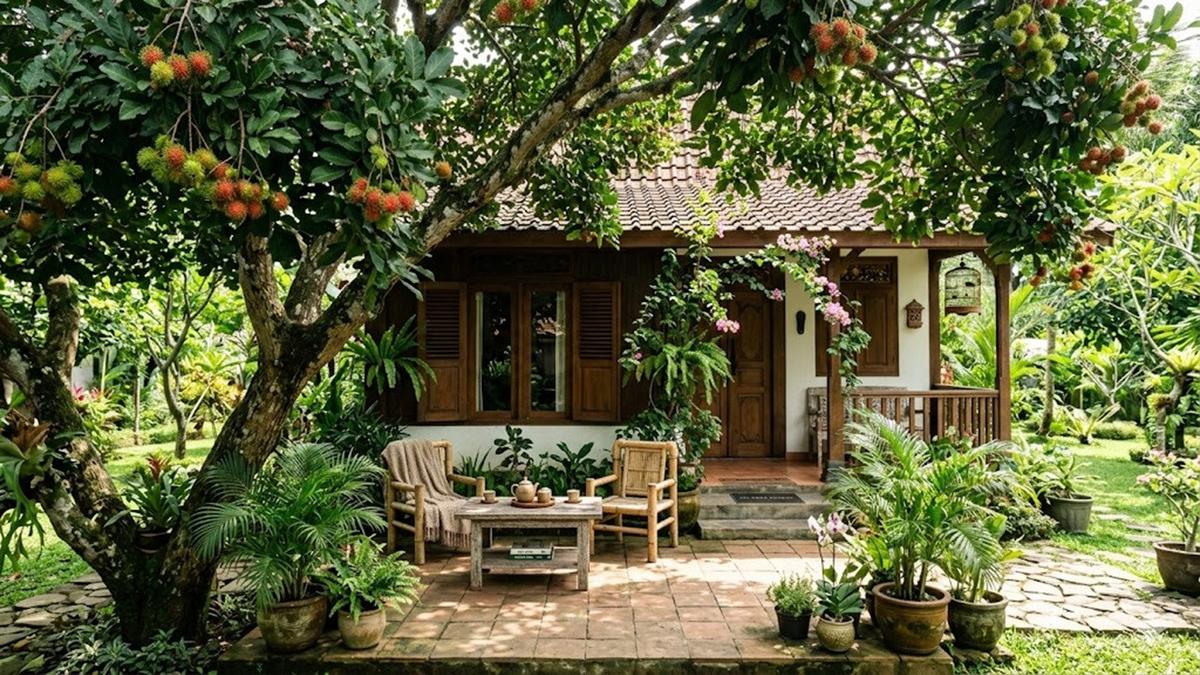 10 Jenis Pohon Buah di Teras yang Akarnya Tidak Merusak Lantai