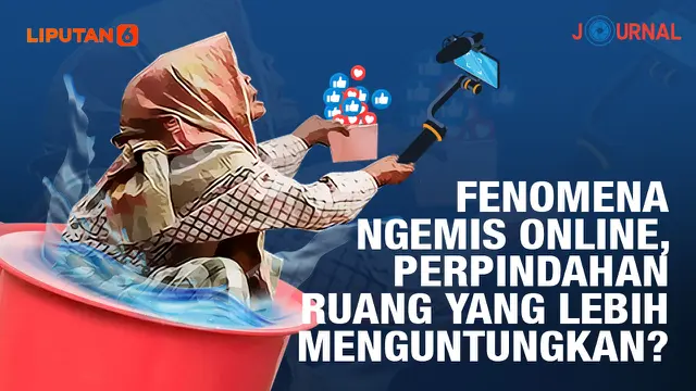 Journal Fenomena Ngemis Online, Perpindahan Ruang yang Lebih Menguntungkan?. (Liputan6.com/Abdillah)