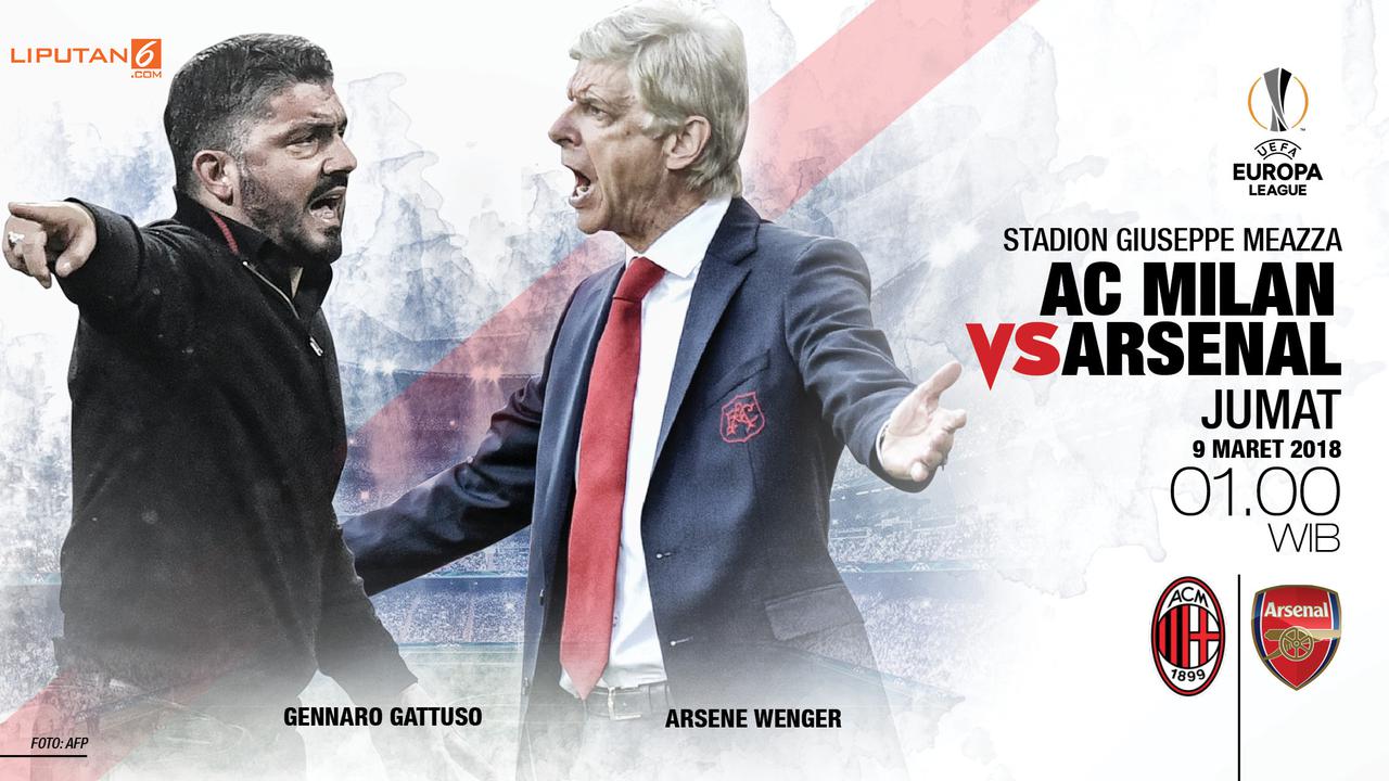 Prediksi AC Milan vs Arsenal