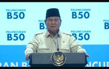 Prabowo di Peluncuran B50: Hari Ini Sangat Bersejarah, Kita Dibicarakan di Dunia
