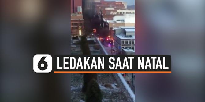 VIDEO: Ledakan Besar Saat Natal, Warga Nashville Rekam Kepulan Asap Hitam