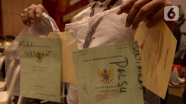 Bersama Kementerian ATR/BPN, Polda Metro Jaya Ungkap Sindikat Mafia Tanah