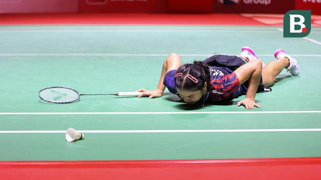 Foto: Taklukkan Wakil Chinese Taipei, Gregoria Mariska Amankan Tiket Perempat Final Indonesia Masters 2025