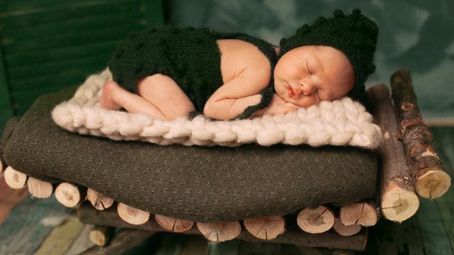 Ilustrasi bayi laki-laki