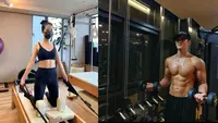 Jisoo Blackpink dan Ahn Bo Hyun Memiliki Roti Sobek di Area Perut. Ini Bisa Didapat Bila Rutin Berolahraga dan Jaga Makan. Ini Olahraga Ahn Bo Hyun dan Jisoo untuk Mendapatkan Perut Sixpack (Foto: instagram.com/pilates.sun dan instagram.com/bohyunahn)