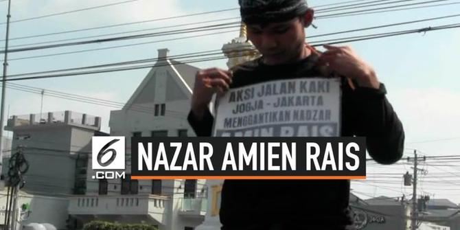 VIDEO: Jalan Kaki dari Yogyakarta ke Jakarta, Gantikan Nazar Amien Rais