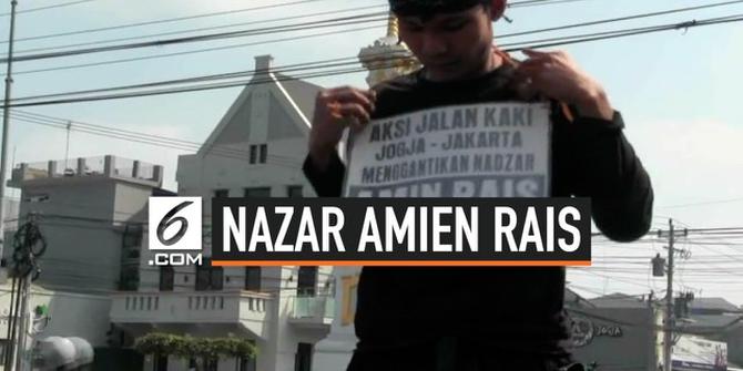 VIDEO: Jalan Kaki dari Yogyakarta ke Jakarta, Gantikan Nazar Amien Rais