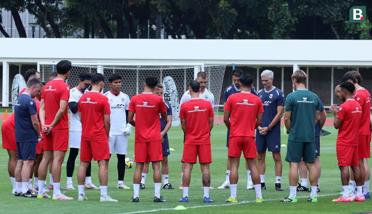 Patut dinantikan bagaimana John Herdman meramu taktik Timnas Indonesia untuk laga di FIFA Series kali ini. (Bola.com/M Iqbal Ichsan)